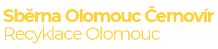 Logo/text Sběrna Olomouc Černovír